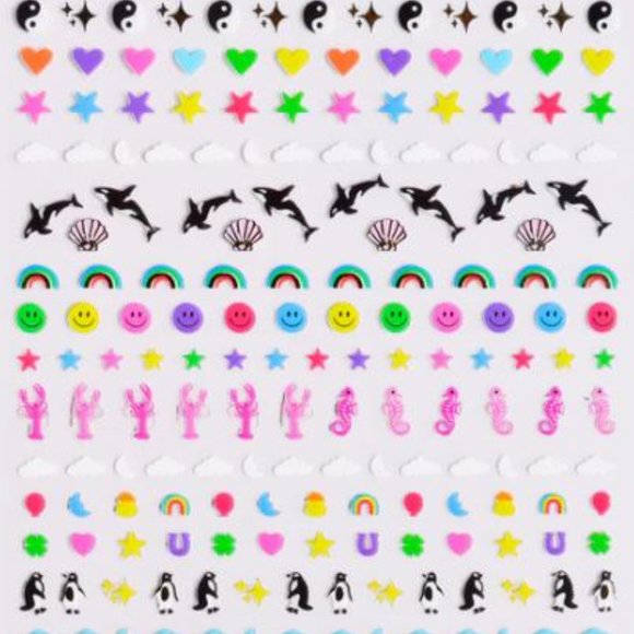 DECO MIAMI  LUCKY CHARM NAIL ART STICKERS - Picture 2 of 5